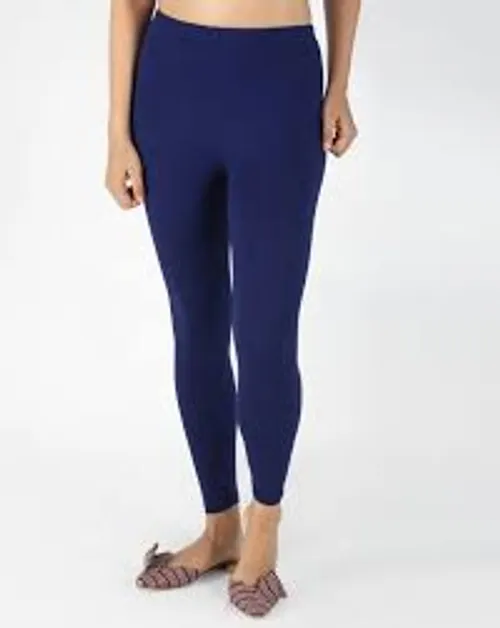 FLY BIRDS ANKLE FIT LEGGING BLUE AF08